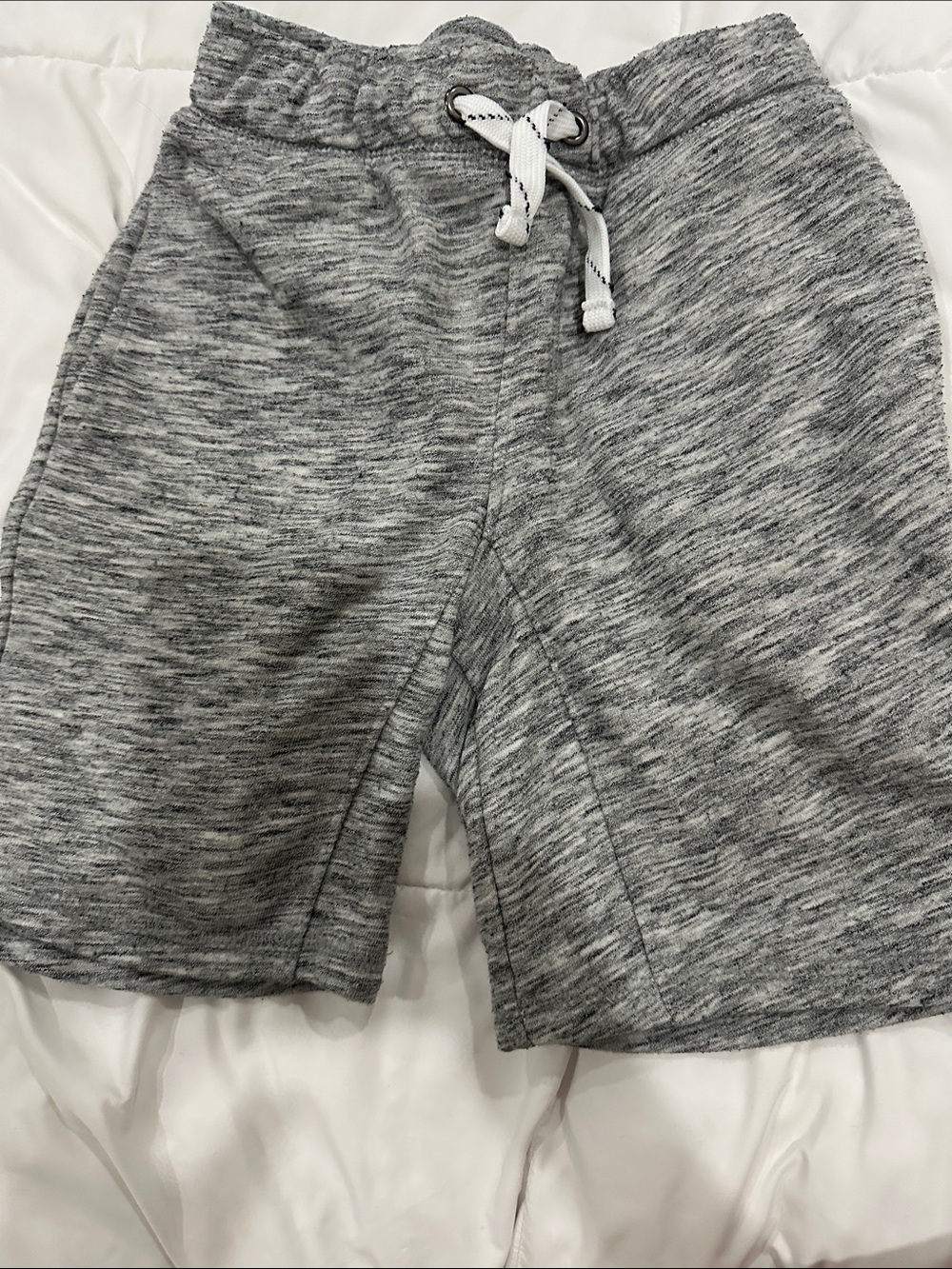 Cat & Jack Gray Heather Drawstring Shorts